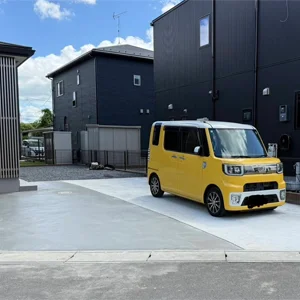 駐車場土間、コンクリート工事